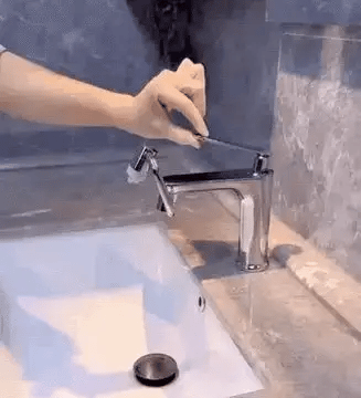 Grifo Giratorio Universal Rotación Completa de 1080° - Grifo GiraFácil™ 2x1