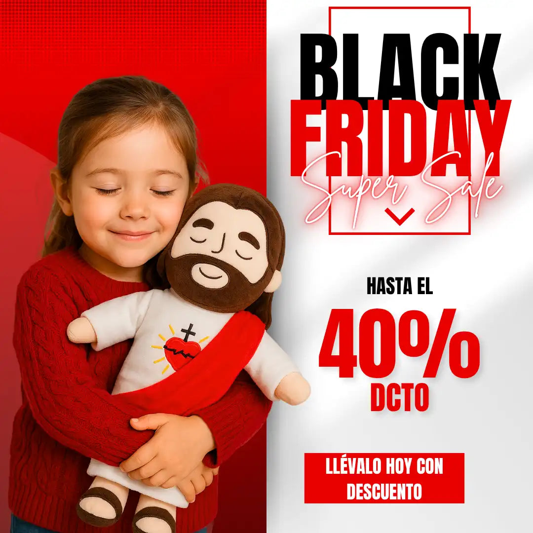 🤗 Peluche Jesús™ | Un Refugio de Paz y Fortaleza