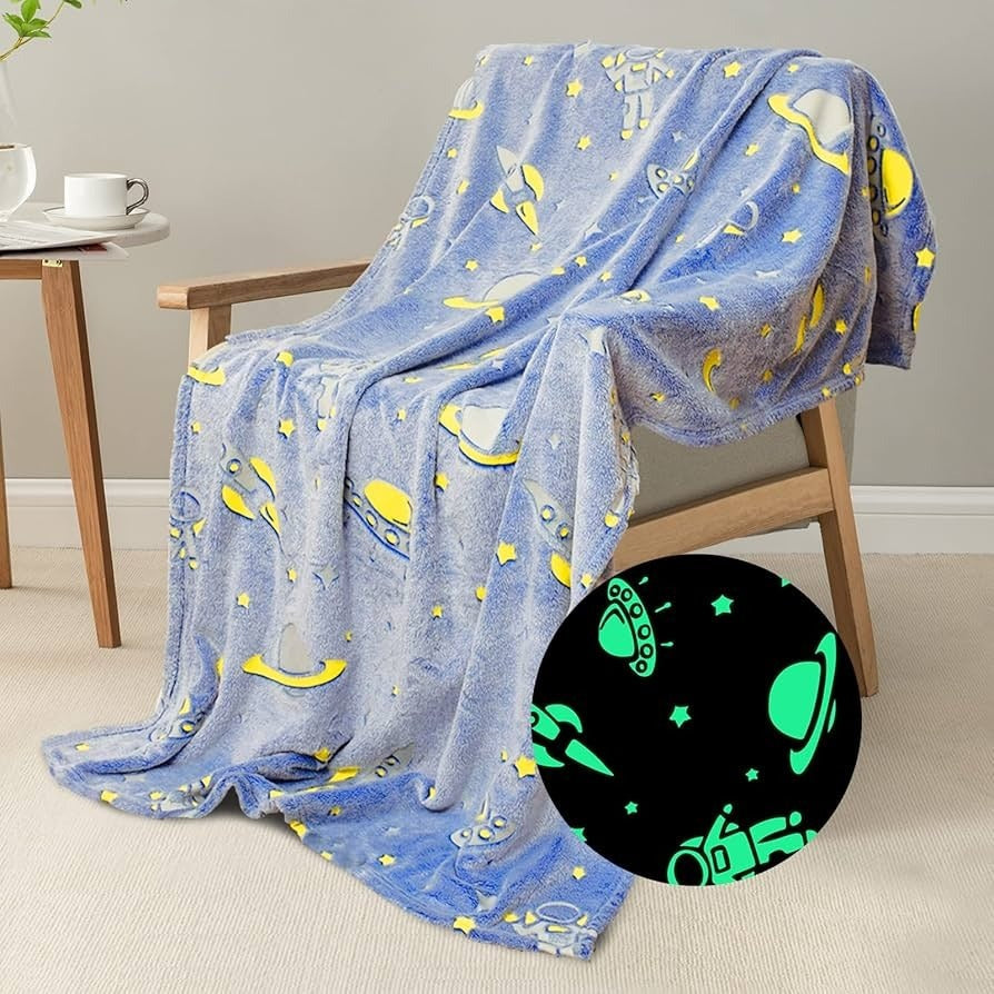 NIGHTGLOW ™ -  Manta que Brilla en la Oscuridad - ENVIO GRATIS