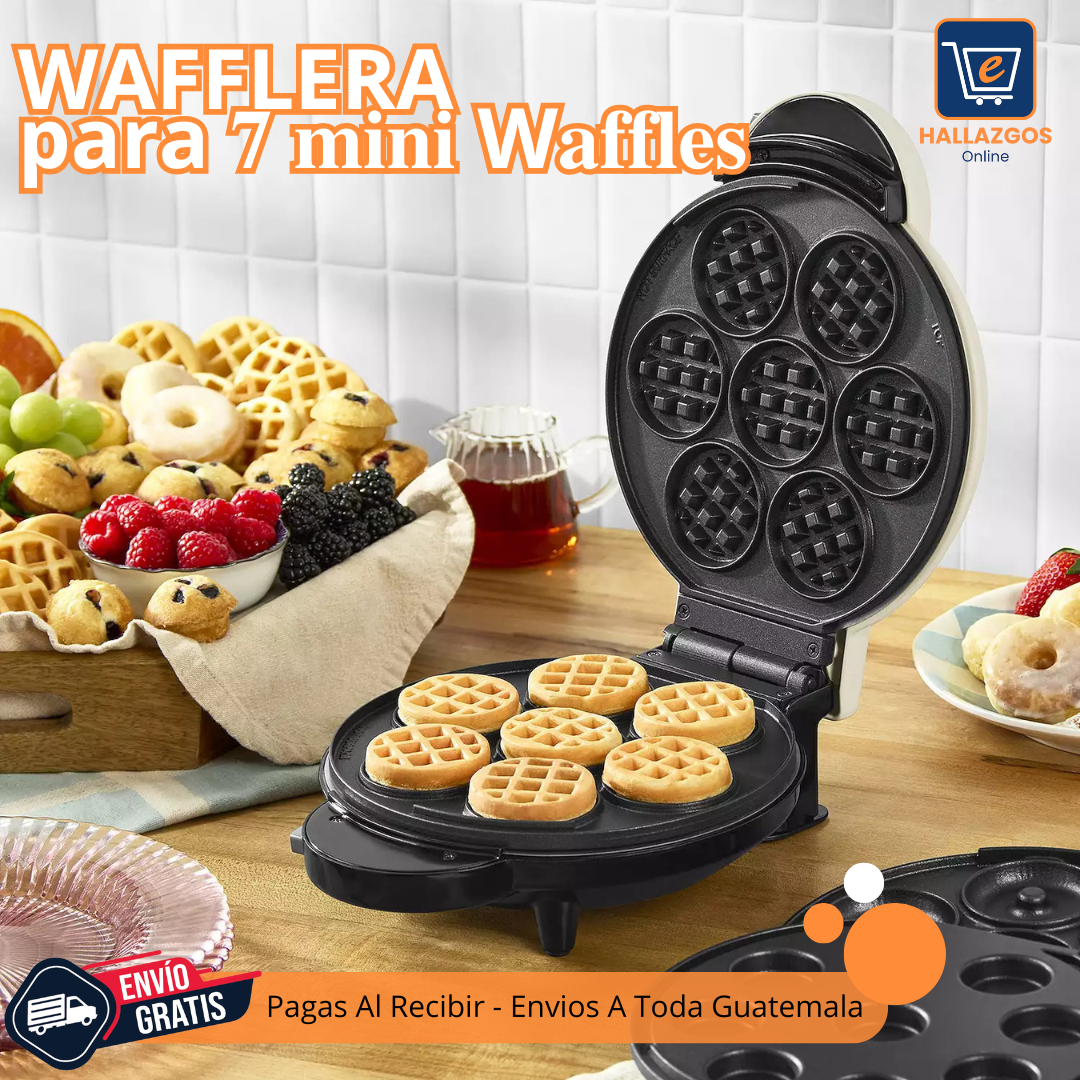 𝗠Á𝗤𝗨𝗜𝗡𝗔 𝗣𝗔𝗥𝗔 𝗠𝗜𝗡𝗜 𝗪𝗔𝗙𝗙𝗟𝗘 - 𝟳 𝗨𝗡𝗜𝗗𝗔𝗗𝗘𝗦