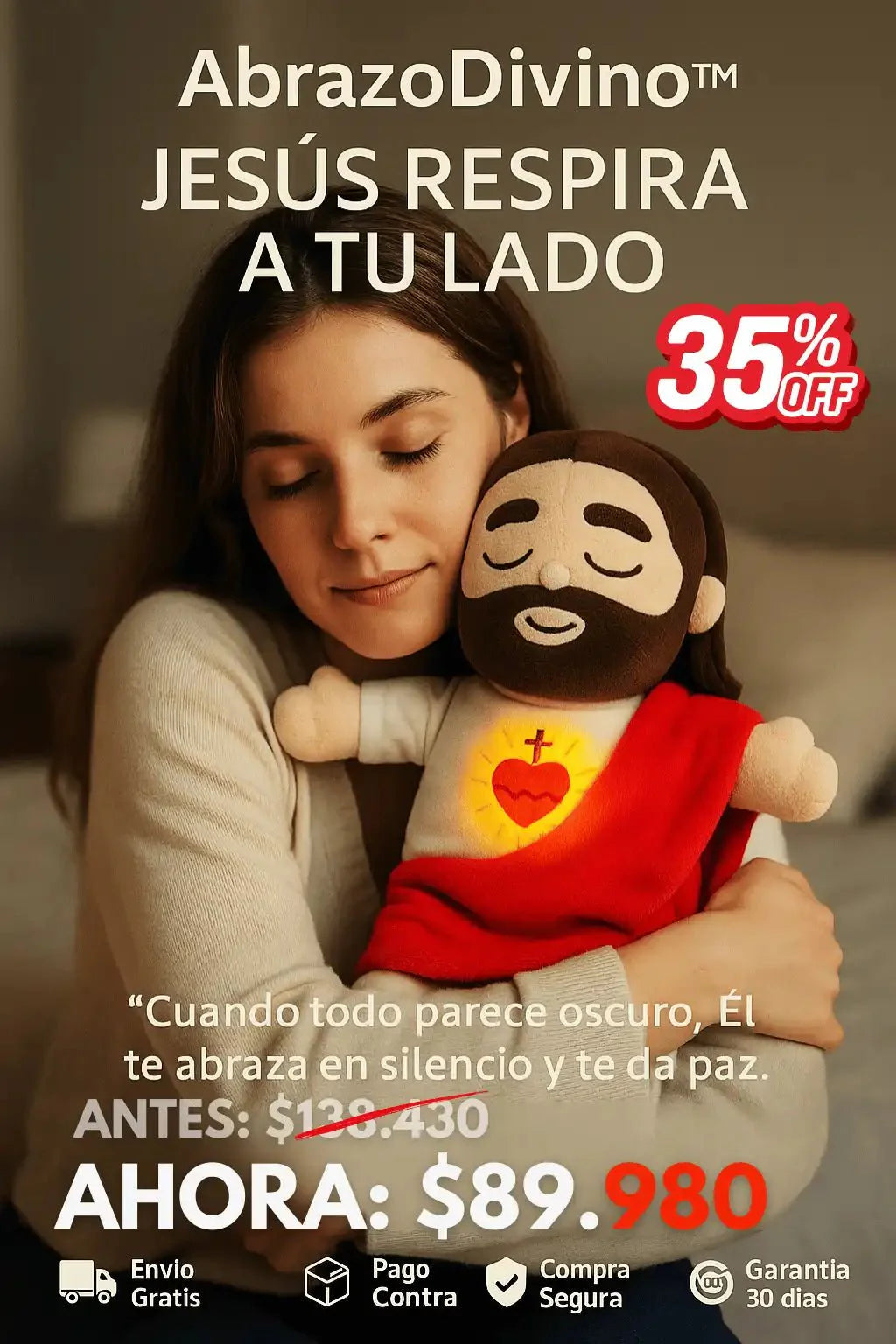 🤧 Jesús Respira™ I Un Abrazo de Paz y Consuelo